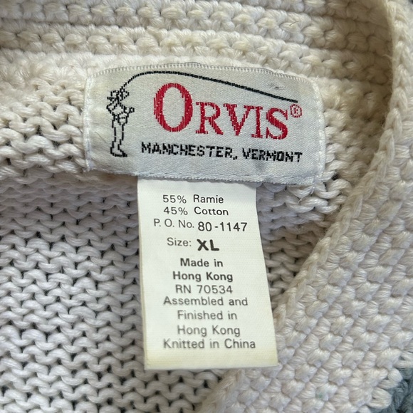 Vintage Orvis Sweets Desserts Fruits Knit Sweater Short Sleeve Grannycore XL - Picture 3 of 14